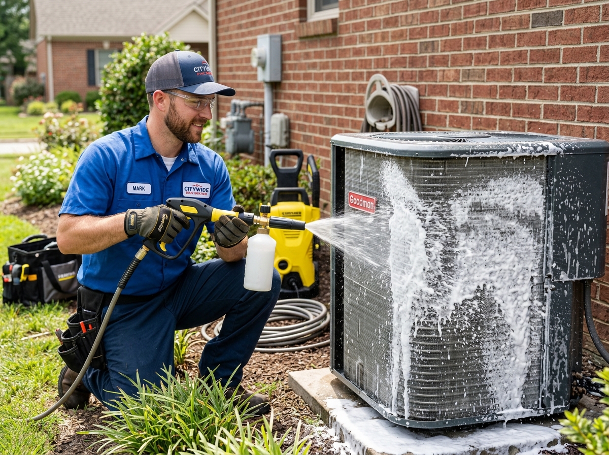 AC Jet Pump Deep Cleaning & Foam Wash